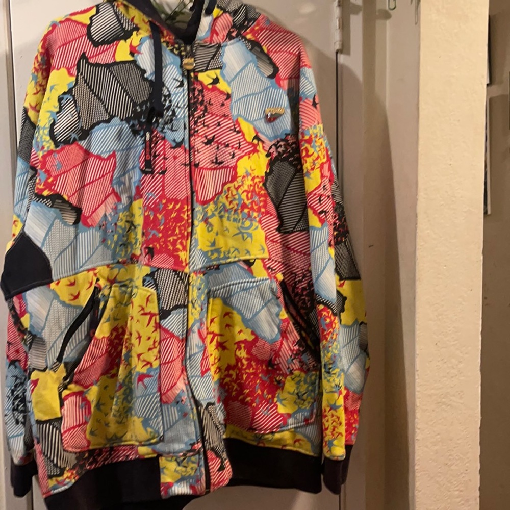 Like new Multi colored hoodie!!!